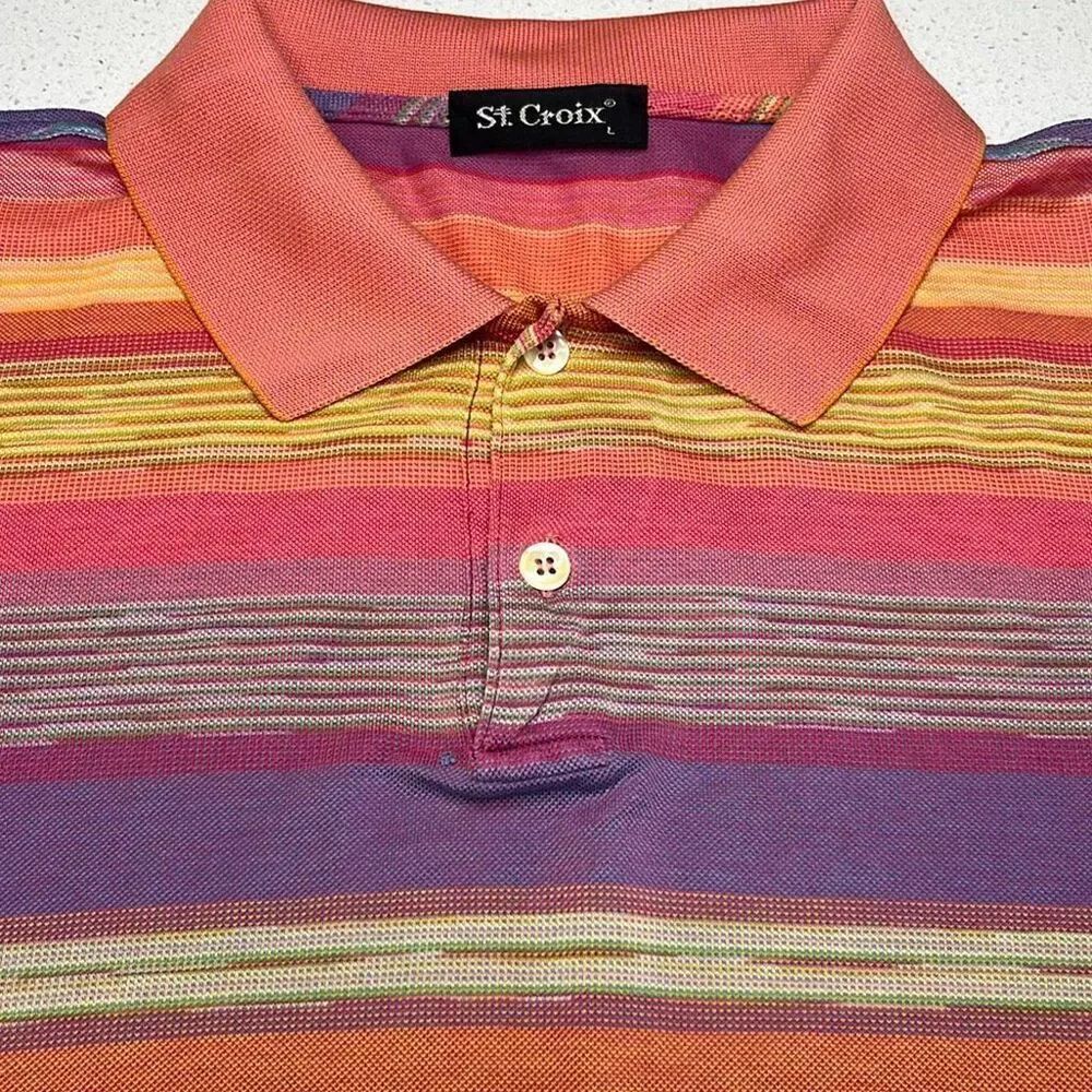 Vintage St. Croix Polo Shirt Mens Large